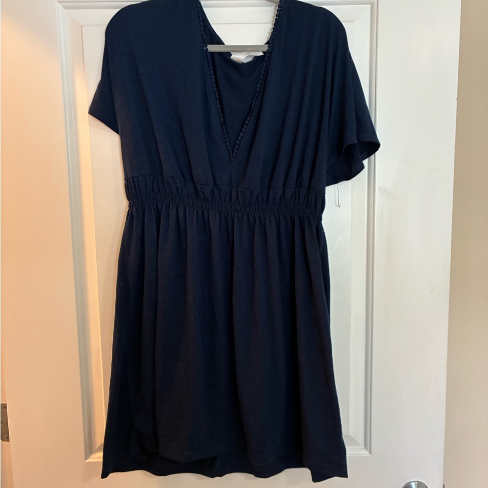Swimsuits For All Blue Mini SunDress and swimsuit cover